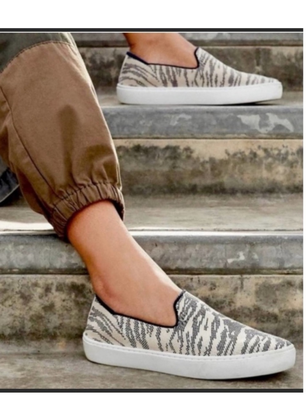 Rothy's Maritime Tiger Stripe Sneaker - Retired Print